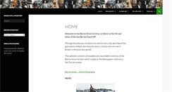 Desktop Screenshot of berniegrantarchive.org.uk